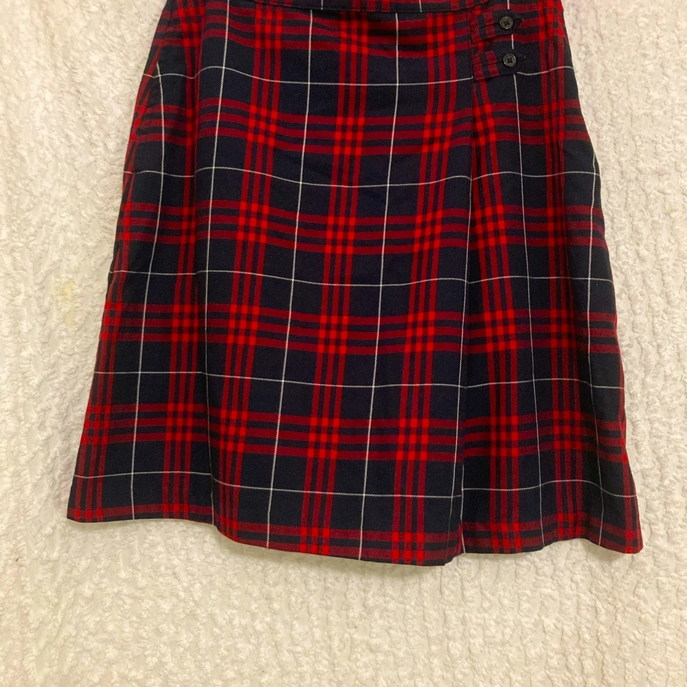 Lands End Uniform Skirt